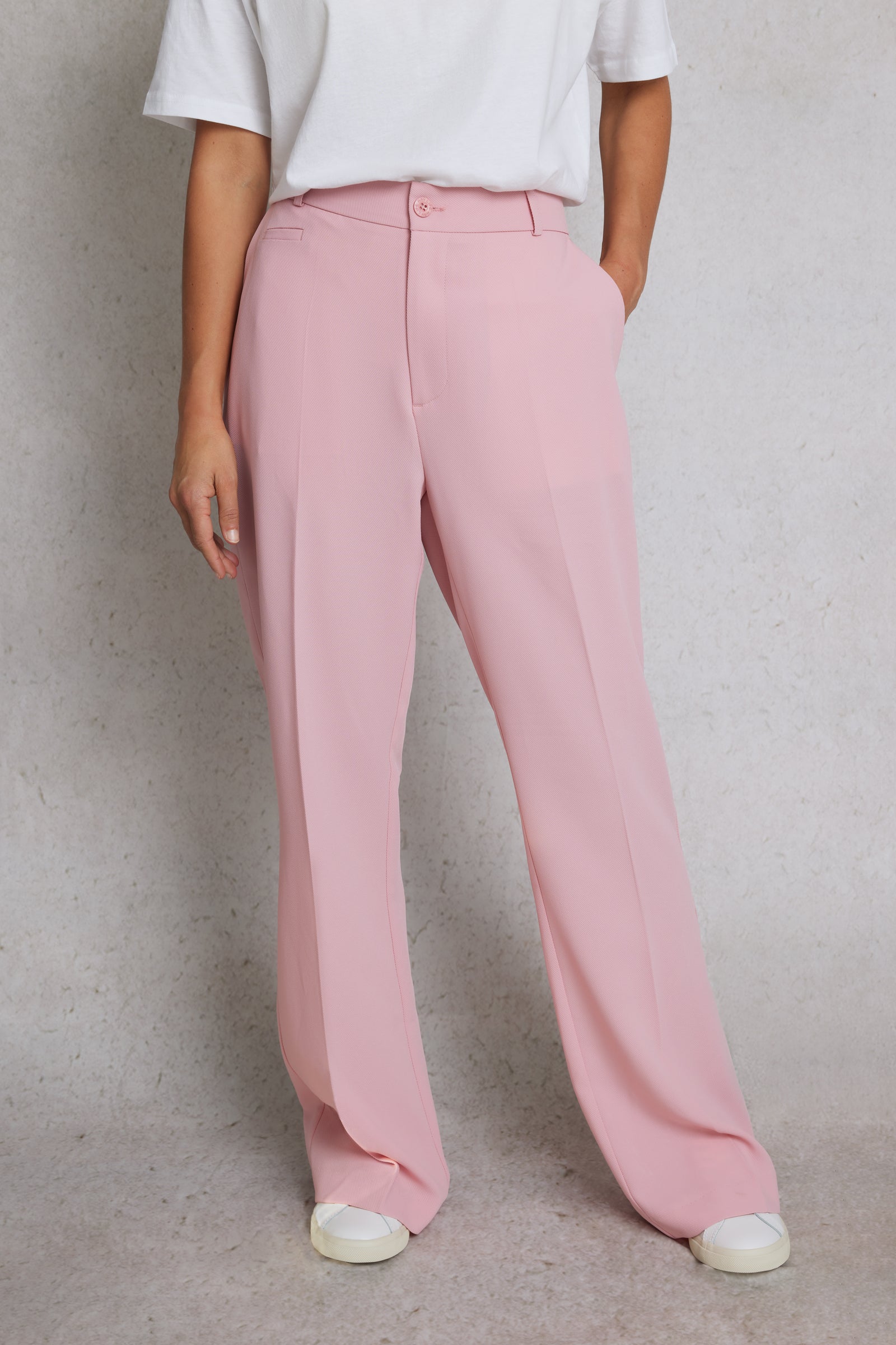 Tailored Trousers Pink
