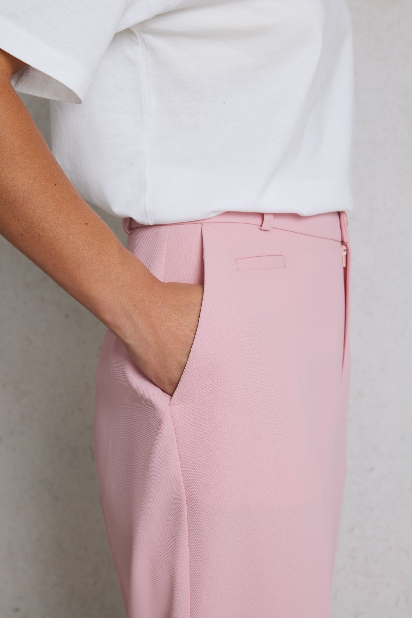 Tailored Trousers Pink