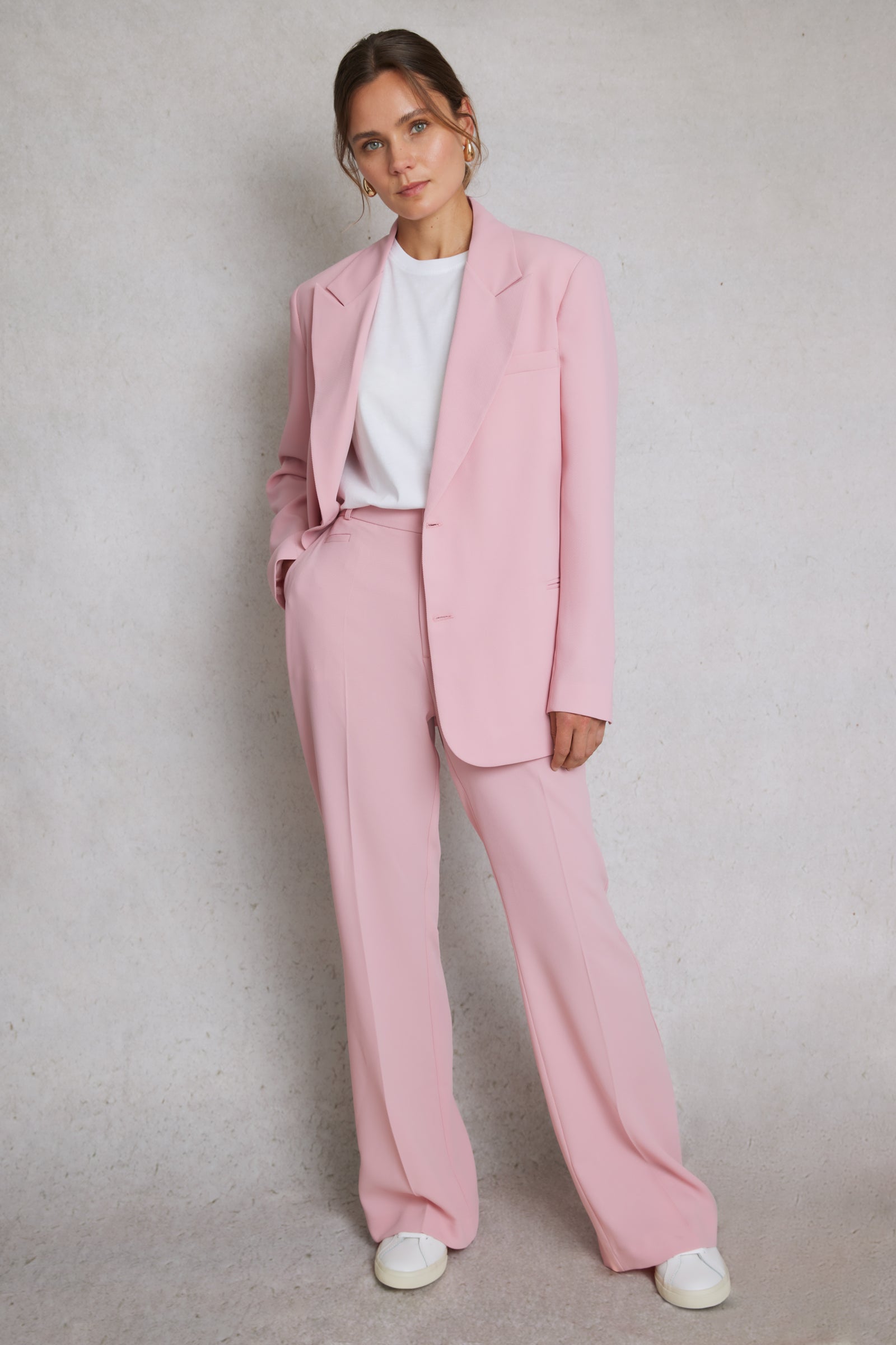 Tailored Trousers Pink