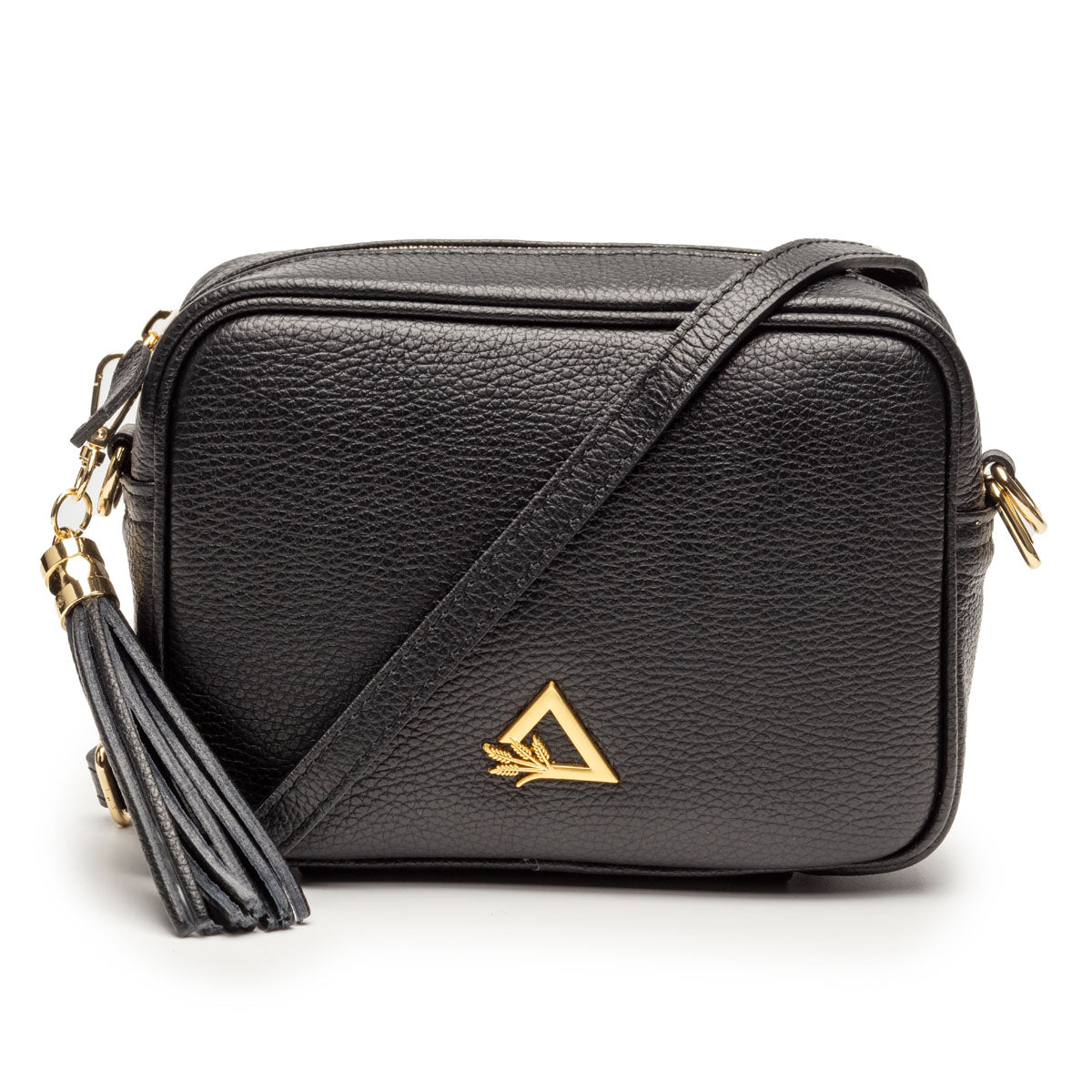 Leather Camera Bag Black