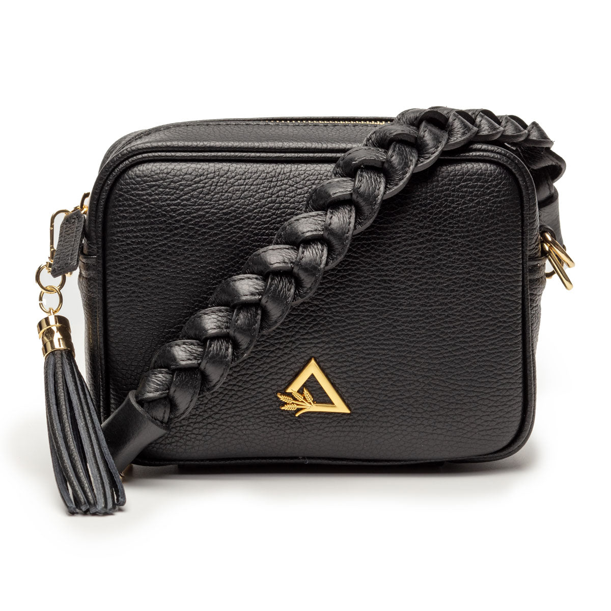 Leather Camera Bag Black