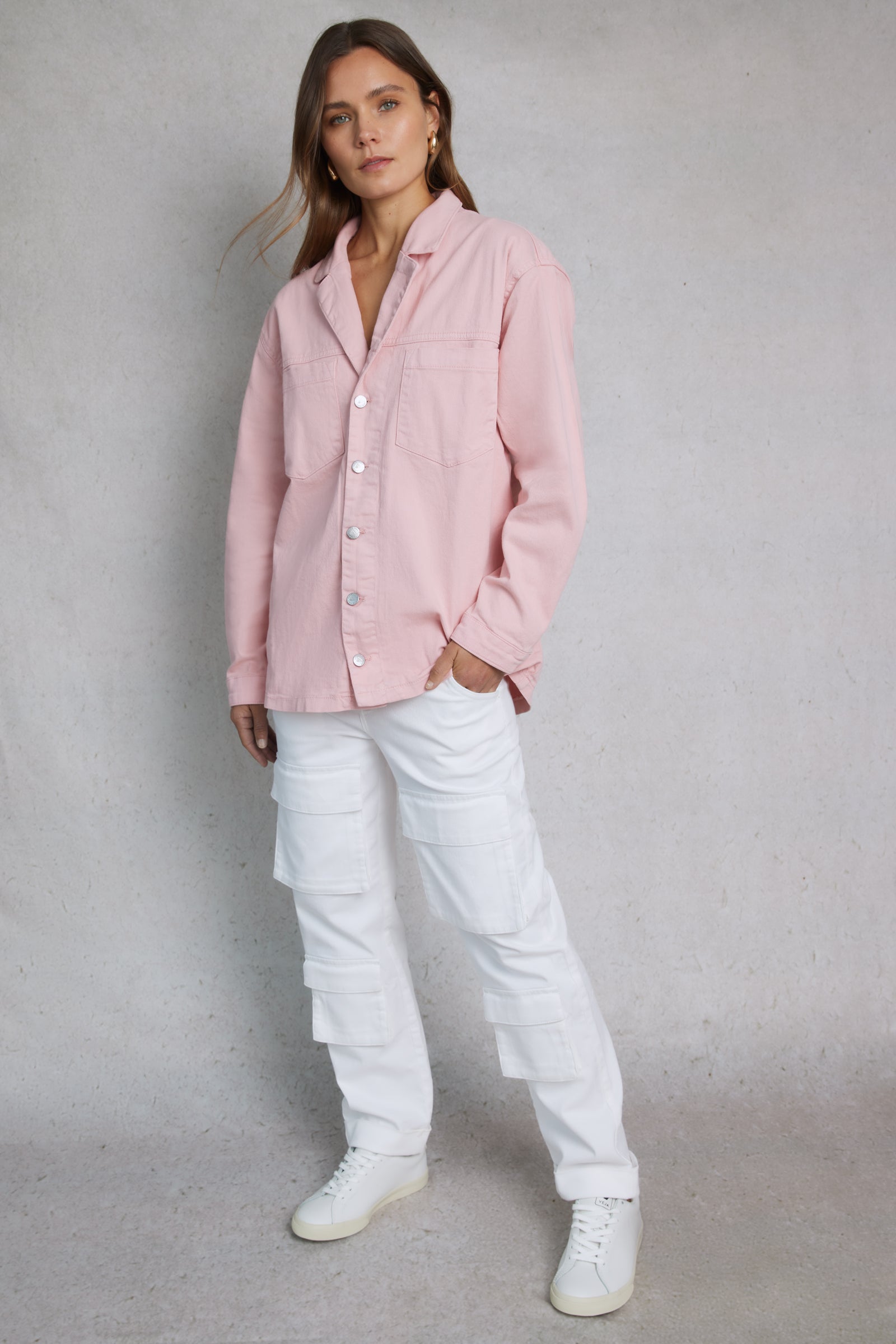 Utility Jacket Pink