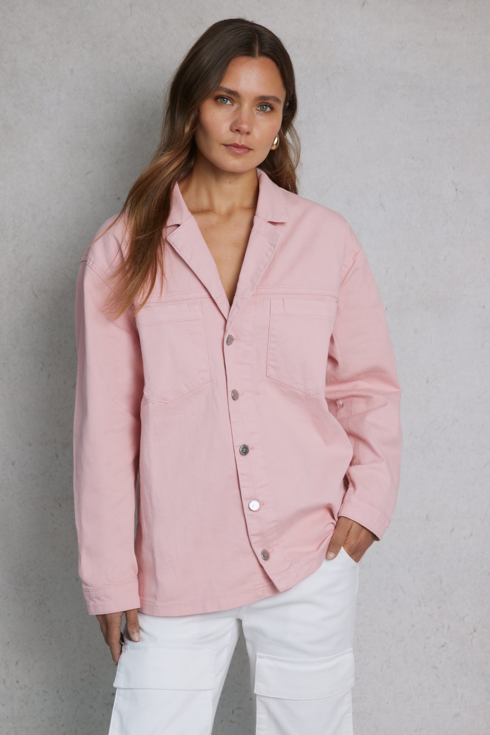 Utility Jacket Pink