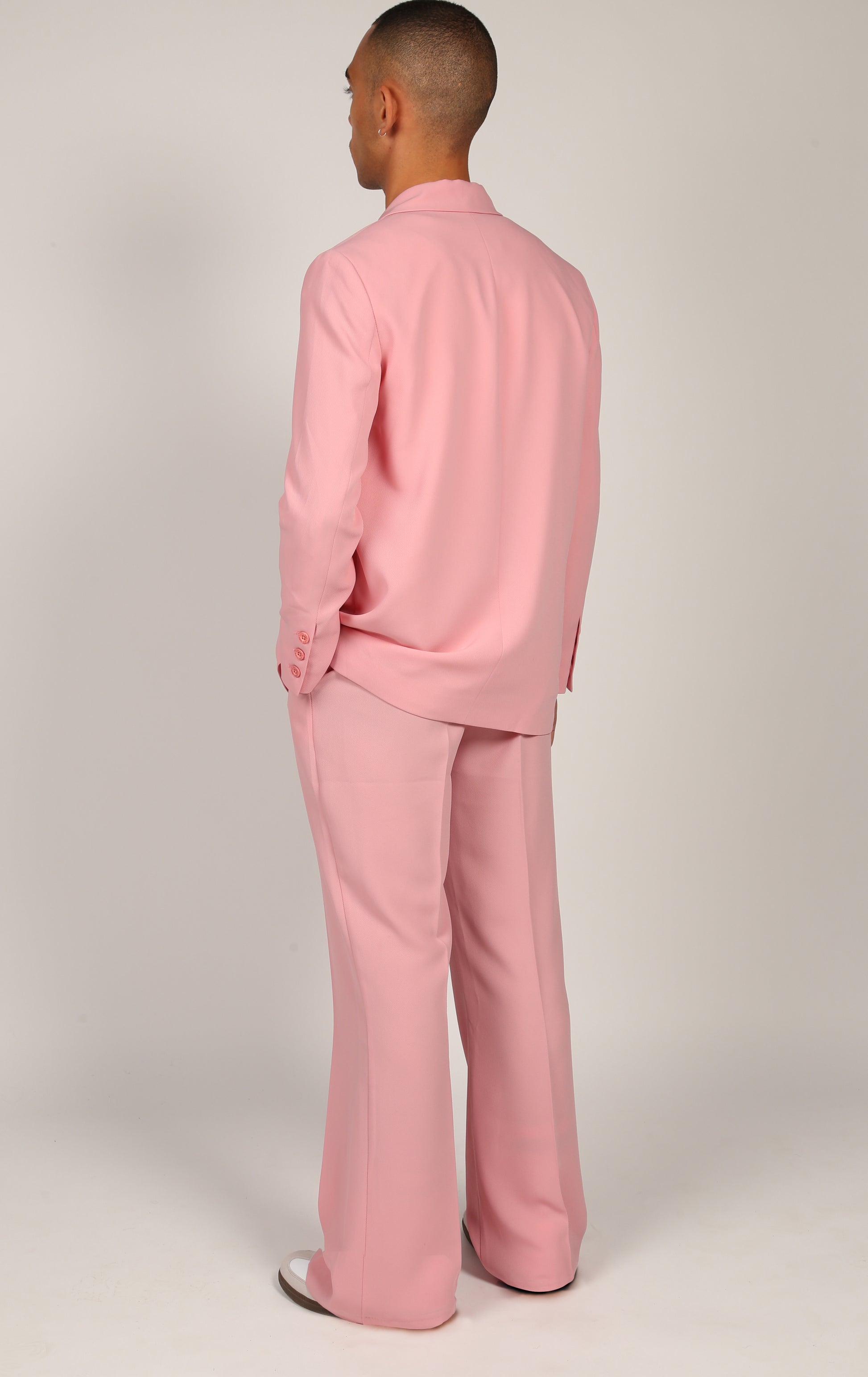 Tailored Suit Jacket Pink