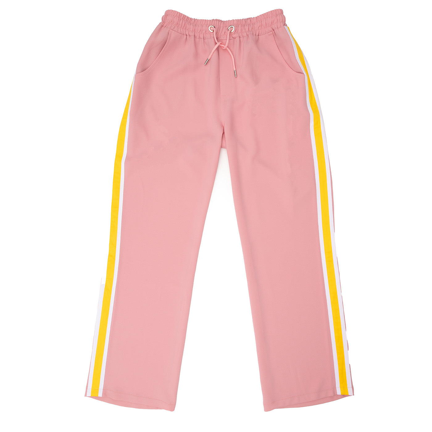 Side Stripe Trousers Pink