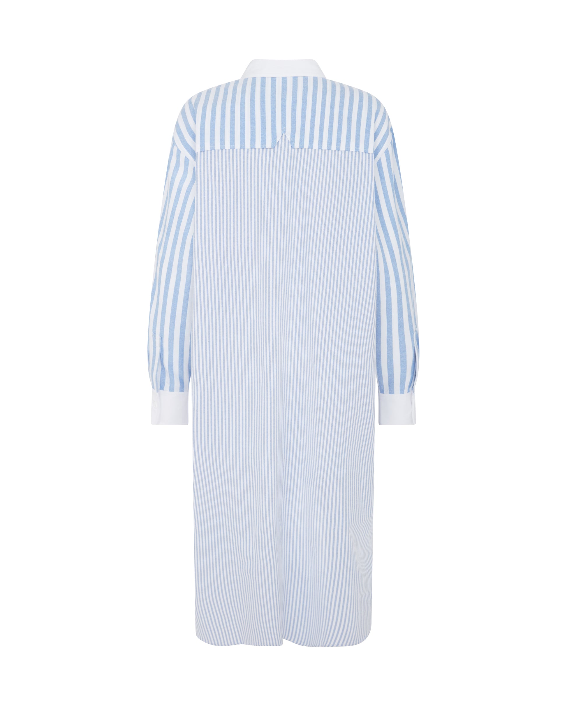 Reed Mixed Stripe Shirt Dress
