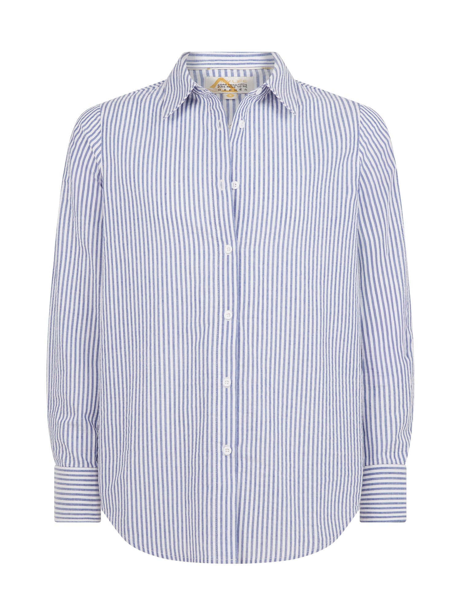 Bakehouse Boyfriend Seersucker Shirt